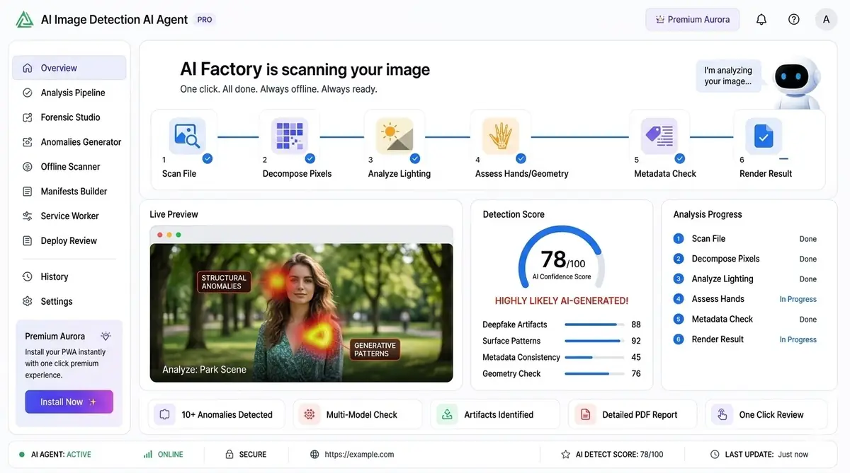 AI gold trading app — example of the AI tool dashboard software
